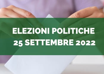 ELEZIONI POLITICHE DEL 25 SETTEMBRE 2022 - Opzione di voto per elettori temporaneamente all’estero